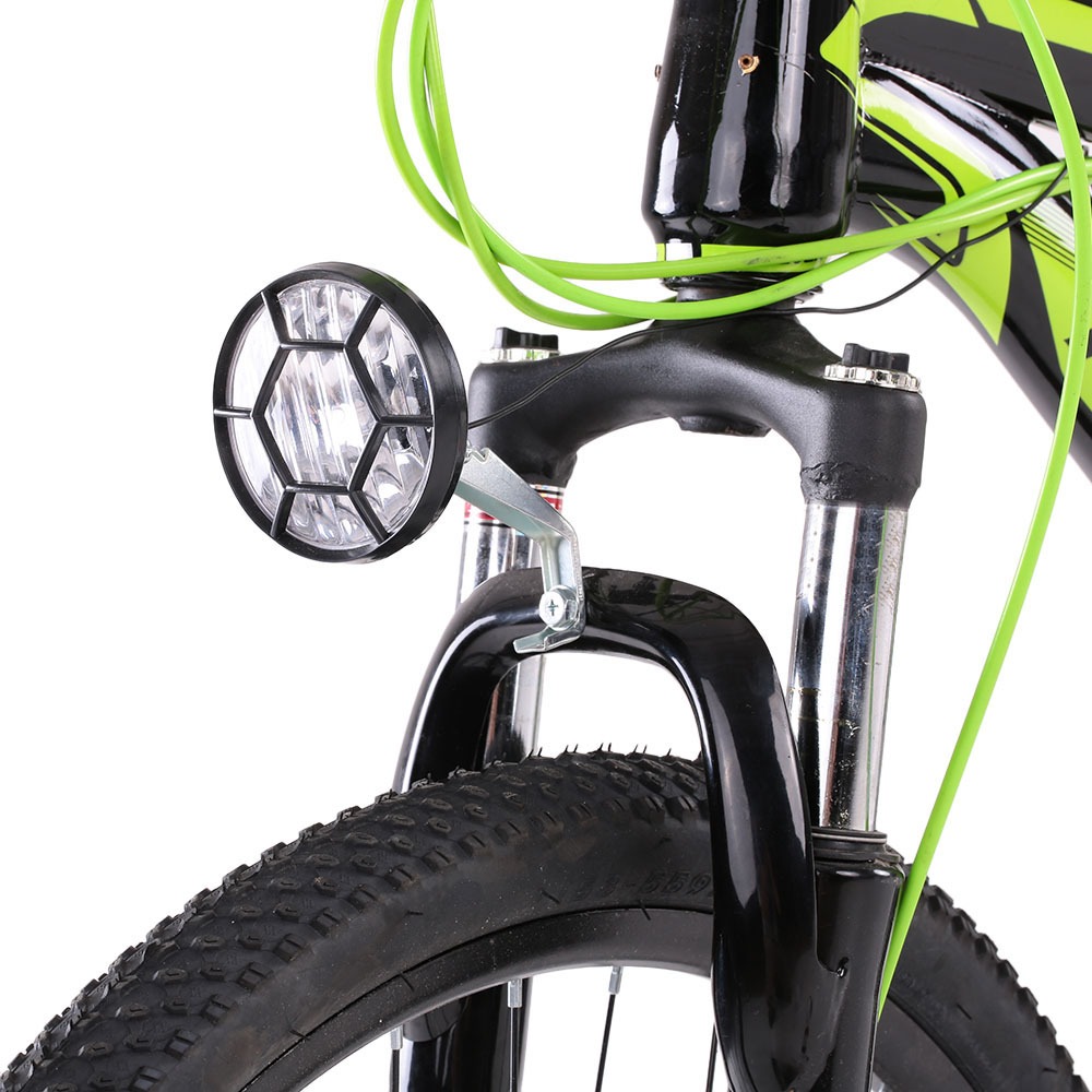 Bike Dynamo Light - Dynamo Fietsverlichtingset Voor en Achter ABS