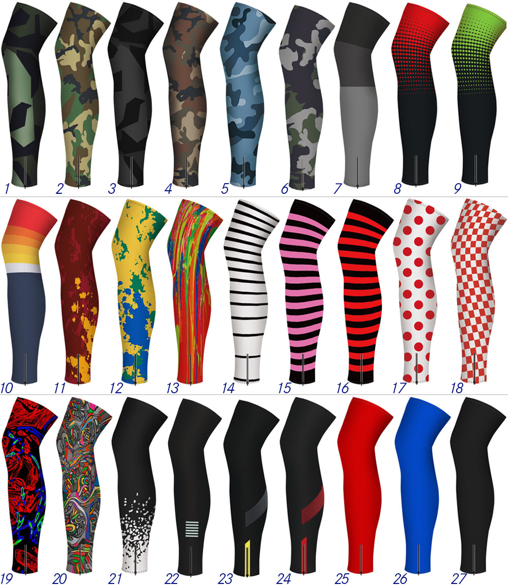 Cycling Gear Men - Thermische fleece fietsbeenwarmers, MTB-kniepad, Mountain Road