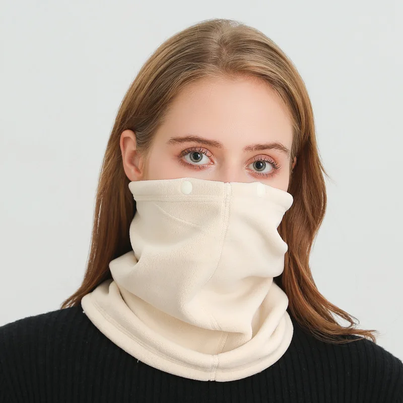 Cycling Buff Neck Warmer - Polar Fleece Sjaal Winter Dikke Fietsen