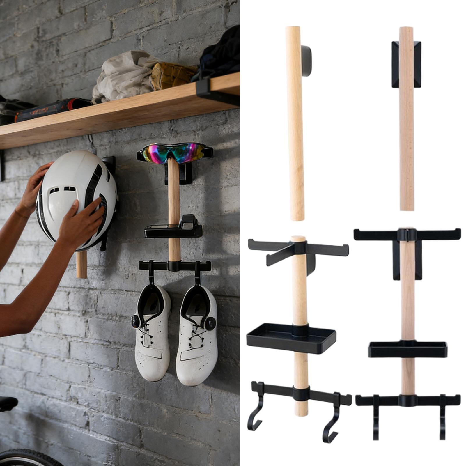 Cycling Gear Stand - Wandmontage houder voor fietsuitrusting, helm/bril/schoen display