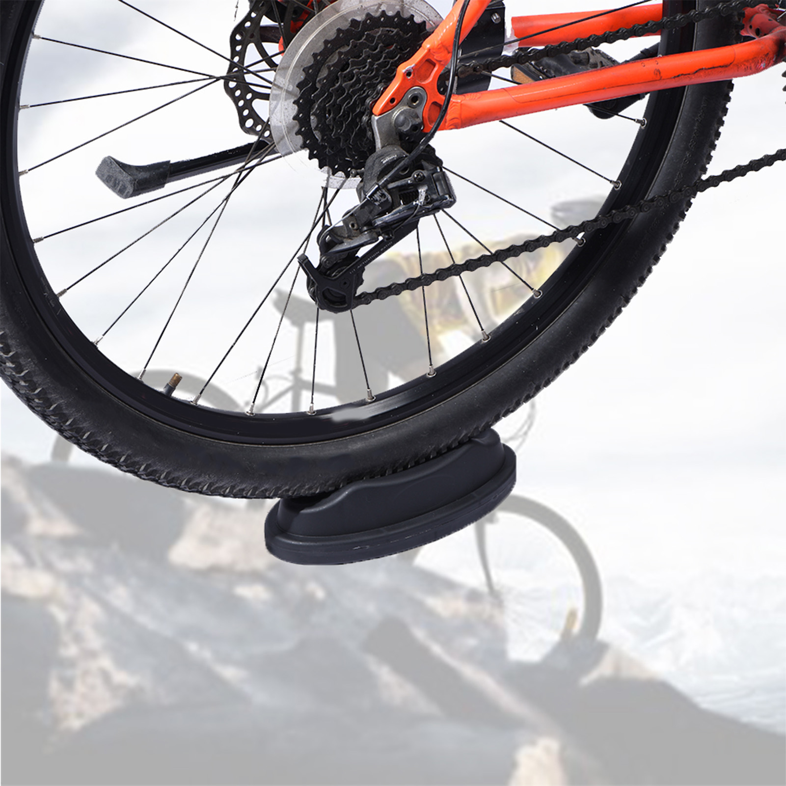 Cycling Gear Stand - 【Uitverkoop】Fietswiel Trainingsstandaard Fietsen Voorwiel Riser Fietsblok