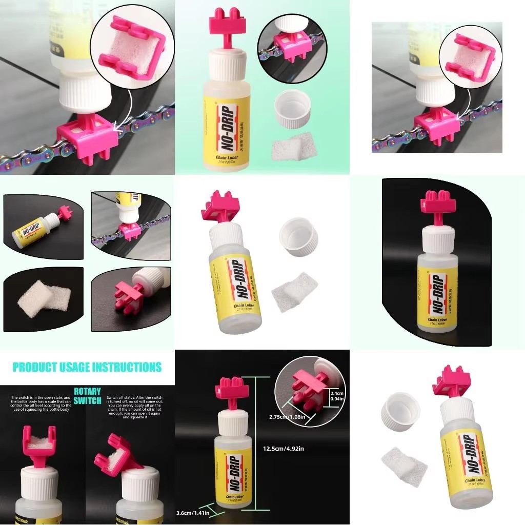 Bicycle Chain Lubricant - 1 Set Fietsolie Smeermiddel Druppelvrije kettingolieketting