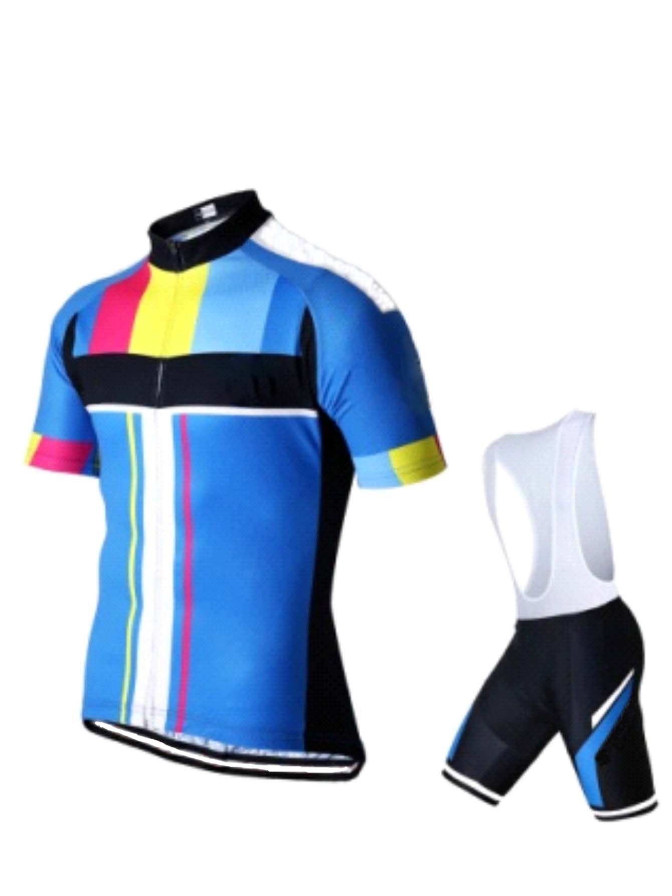 Cycling Gear Lycra - Set met wielertrui en korte broek