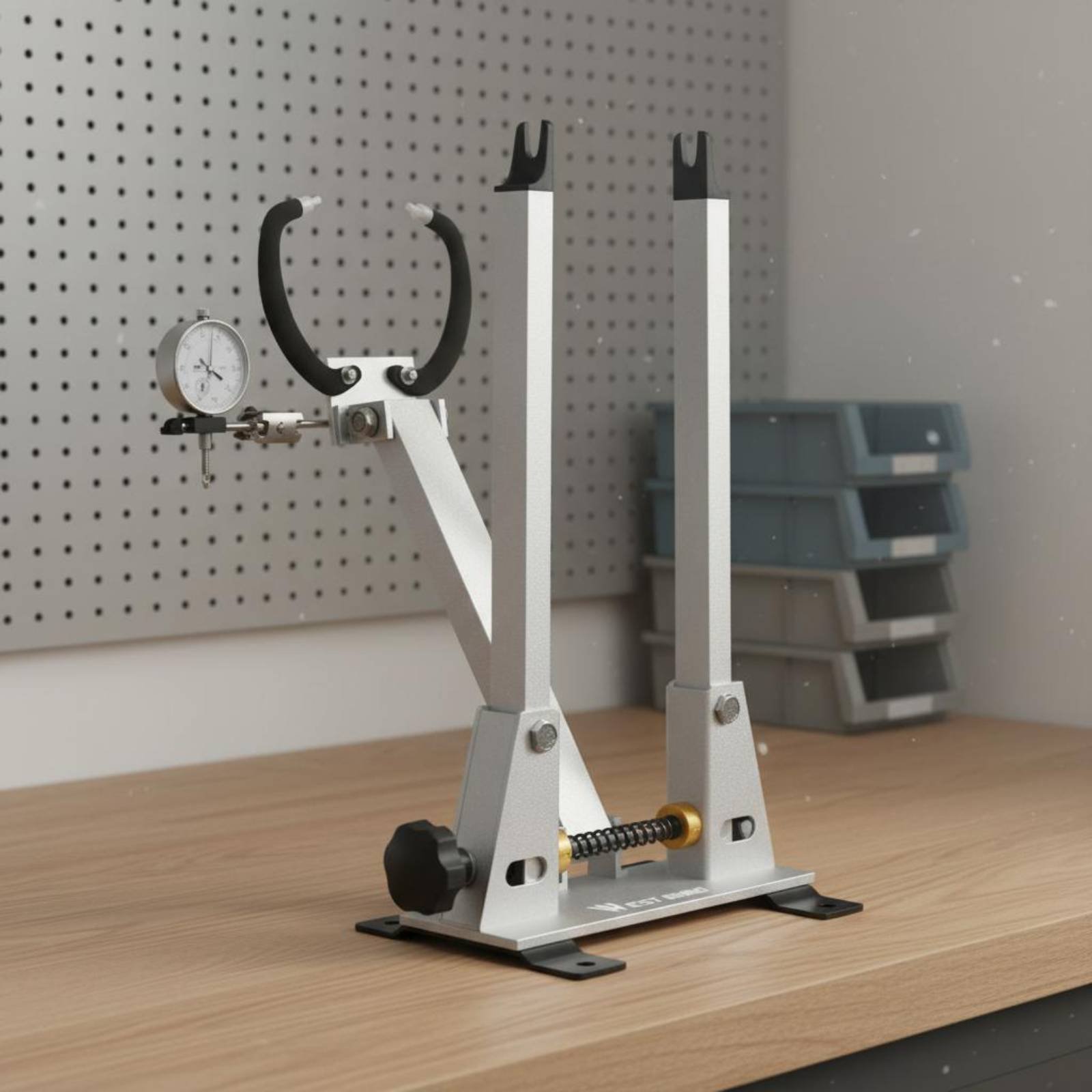 Cycling Gear Stand - Tweewielige wielrichtstandaard Verstelbare breedte Mountainbike wielrichtstandaard