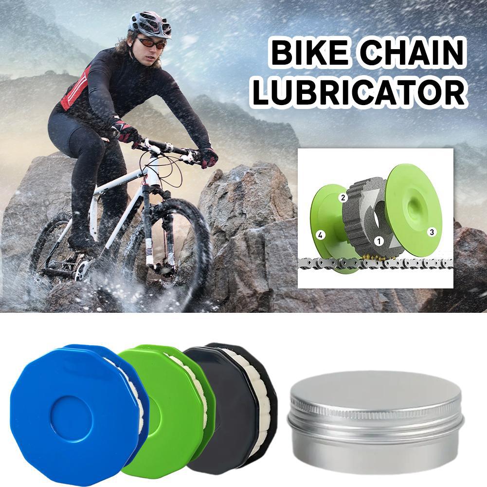 Bicycle Chain Lubricant - Draagbare fietsketting-olieapplicator, roller-smeermiddel, schijf-fietsketting-smeerapparaat, fietsreparatiegereedschap, onderdelen