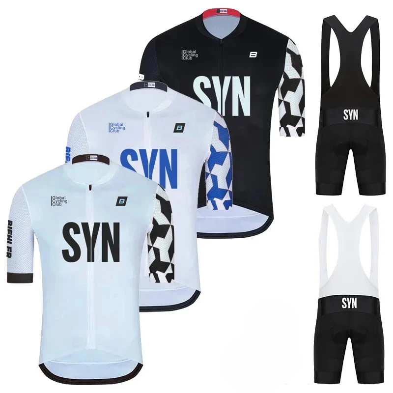 Cycling Gear Logo - 2025 SYN Zomer Korte Mouw Jersey