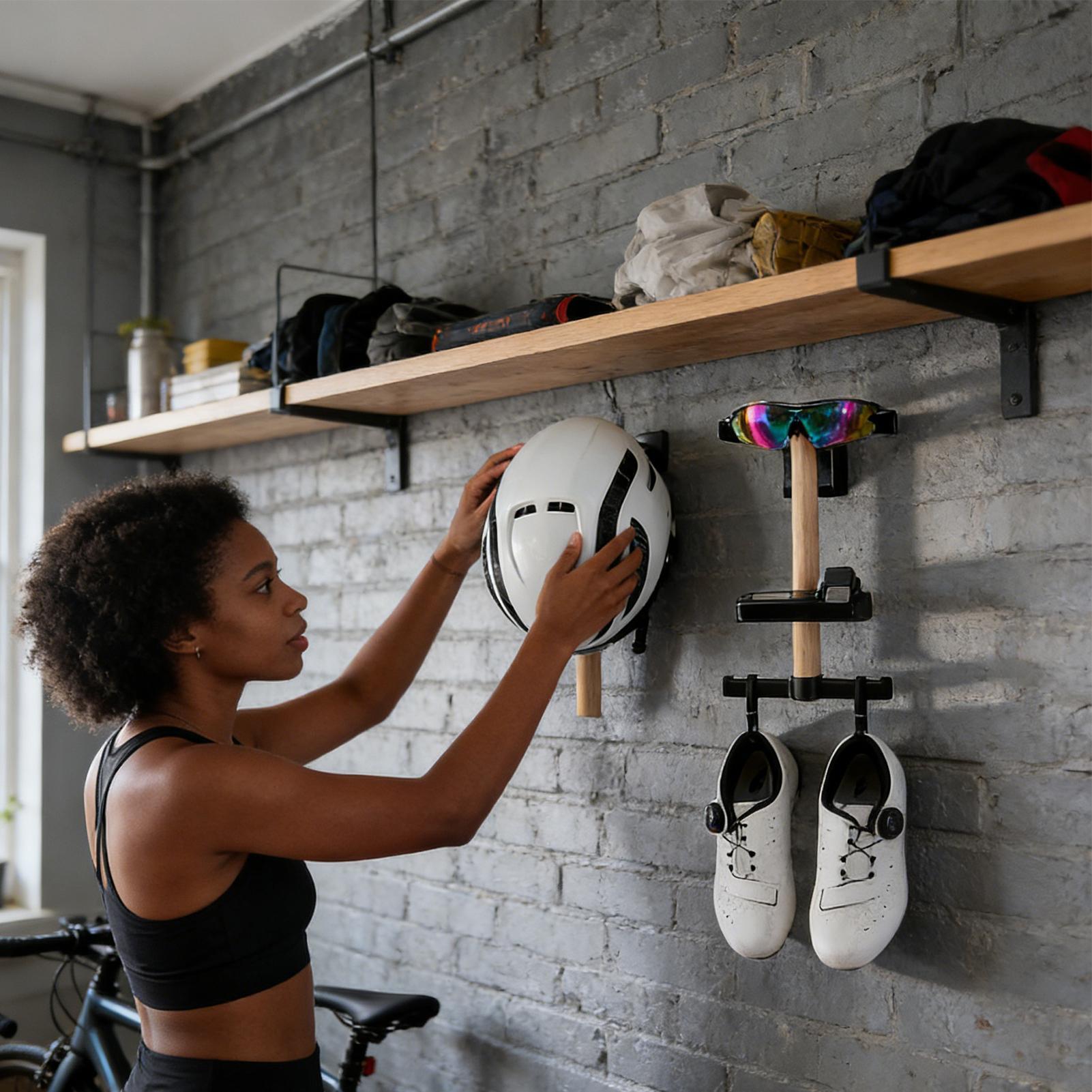 Fietsuitrustingrek 1 set aan d - Cycling Gear Stand recensie en prijs