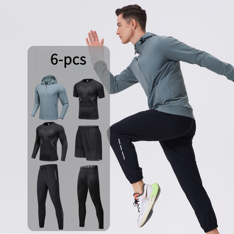6-delige sportkledingset voor  - Cycling Gear Men recensie en prijs
