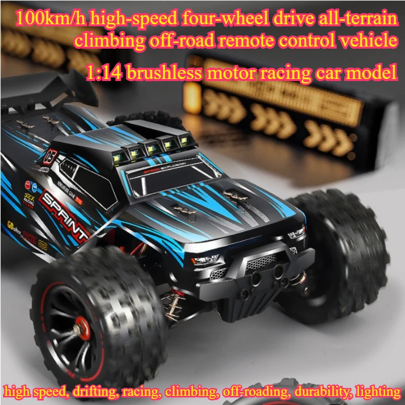 100 km/u hoge snelheid 4WD RC  - Cycling Gear Box recensie en prijs