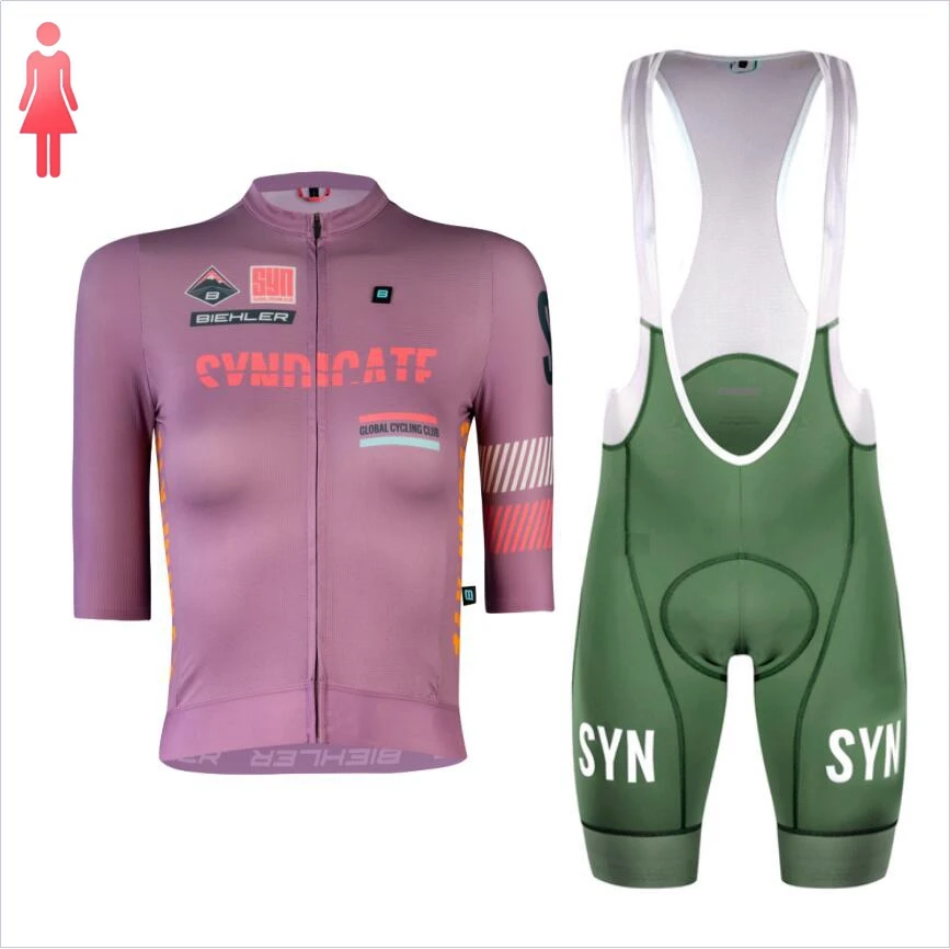 SYN Paars jersey met korte mou - Cycling Gear Lycra recensie en prijs