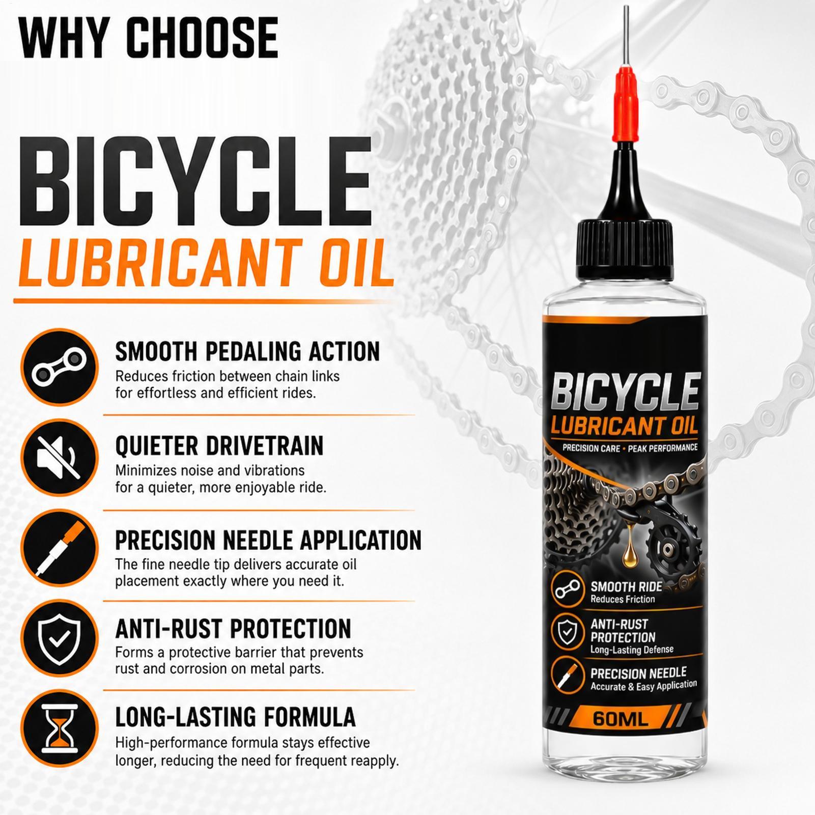 60ml Kettingzaagolie Smeermidd - Bicycle Chain Lubricant recensie en prijs