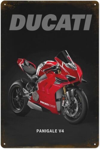 Panigale V4 Bike Metal Tin Sig - Vintage Cycling Gear recensie en prijs