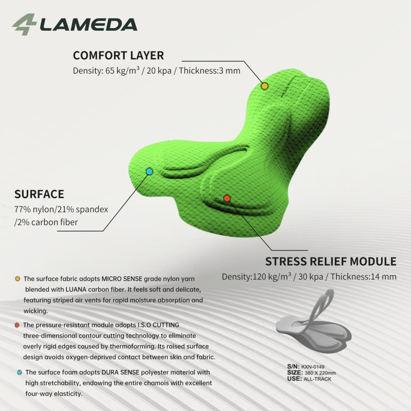 LAMEDA Dames Fietspak Lange Mo - Cycling Gear Lycra recensie en prijs