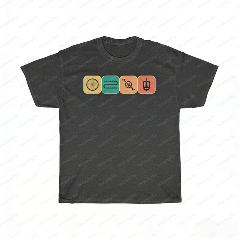 Fiets onderdelen T-shirt fiets - Vintage Cycling Gear recensie en prijs