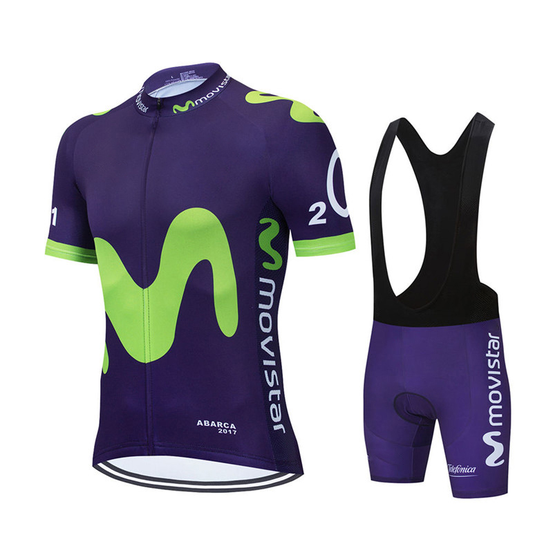 Nieuwe Zomer Movistar Team Wie - Cycling Gear Logo recensie en prijs