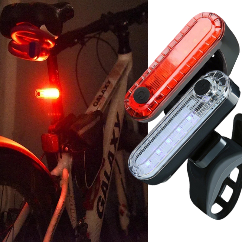 Fietsachterlicht USB Oplaadbaa - Bicycle Helmet recensie en prijs