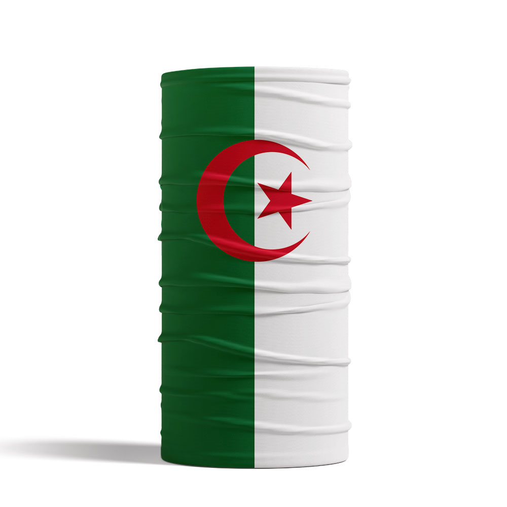 Algeria Vlag Bedrukt Bandana H - Gear In Cycling recensie en prijs