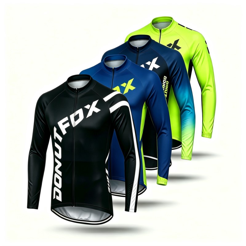 MTB-shirt met lange mouwen en  - Cycling Gear Logo recensie en prijs