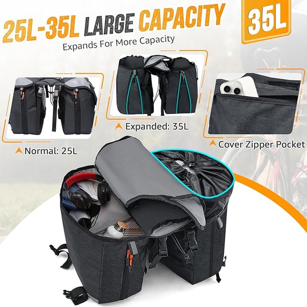 Fietszadeltas voor boodschappe - Cycling Gear Needed recensie en prijs