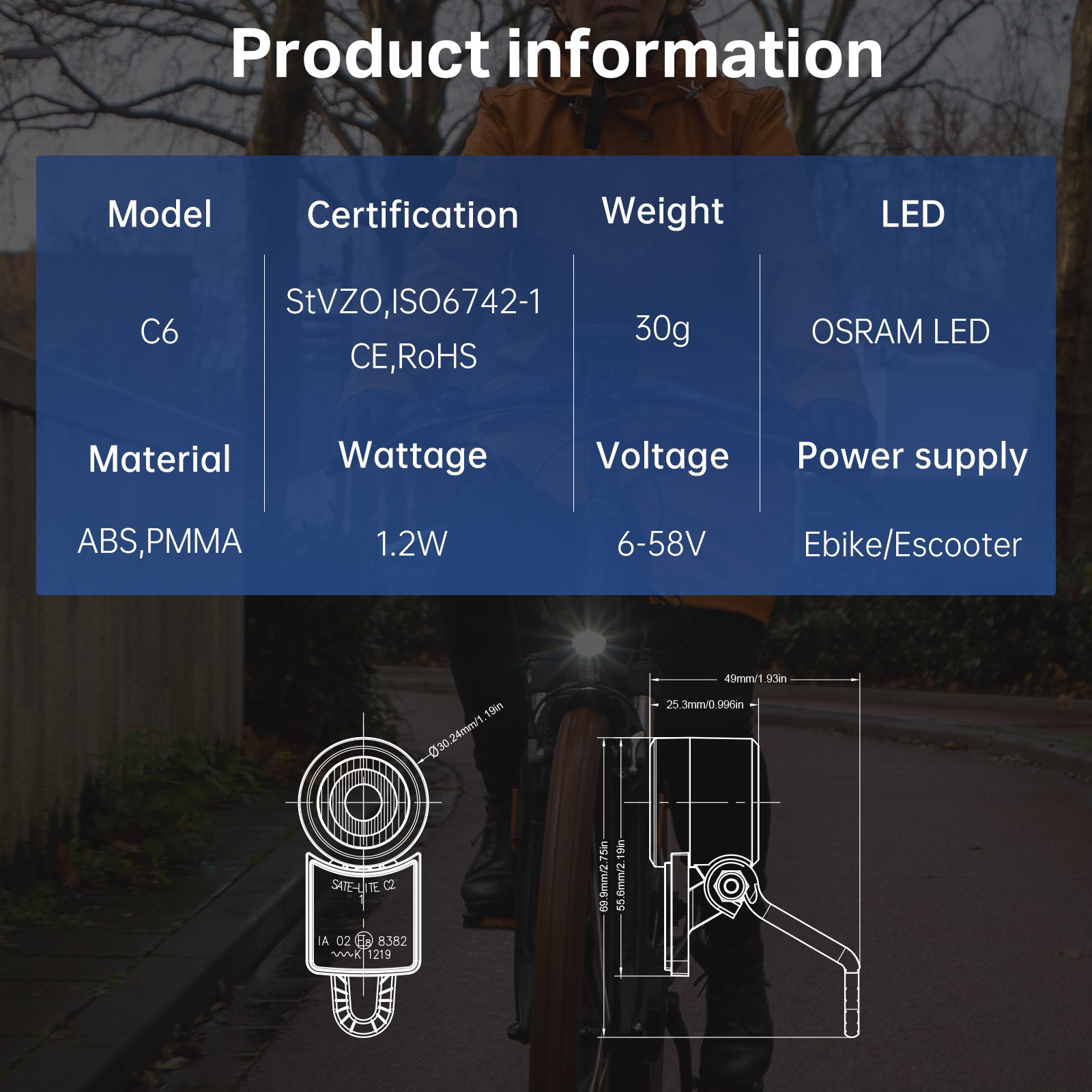Linkbest 20 Lux LED Fietsverli - Bike Dynamo Light recensie en prijs